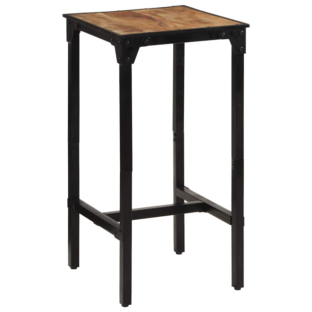 Bartafel 60x55x107 cm massief ruw mangohout is nu te koop bij PeponiXL, paradijselijk wonen!