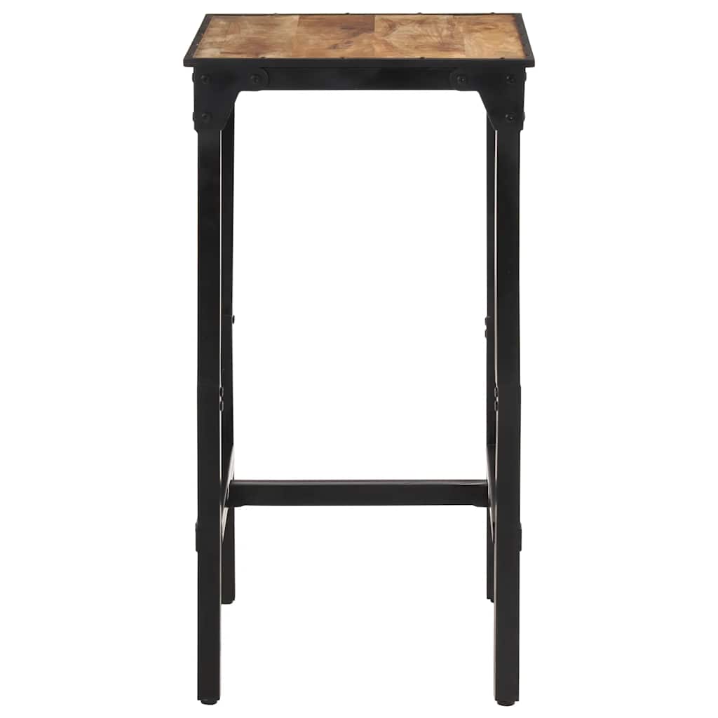 Bartafel 60x55x107 cm massief ruw mangohout is nu te koop bij PeponiXL, paradijselijk wonen!