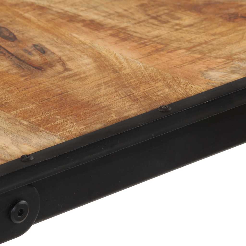 Bartafel 60x55x107 cm massief ruw mangohout is nu te koop bij PeponiXL, paradijselijk wonen!