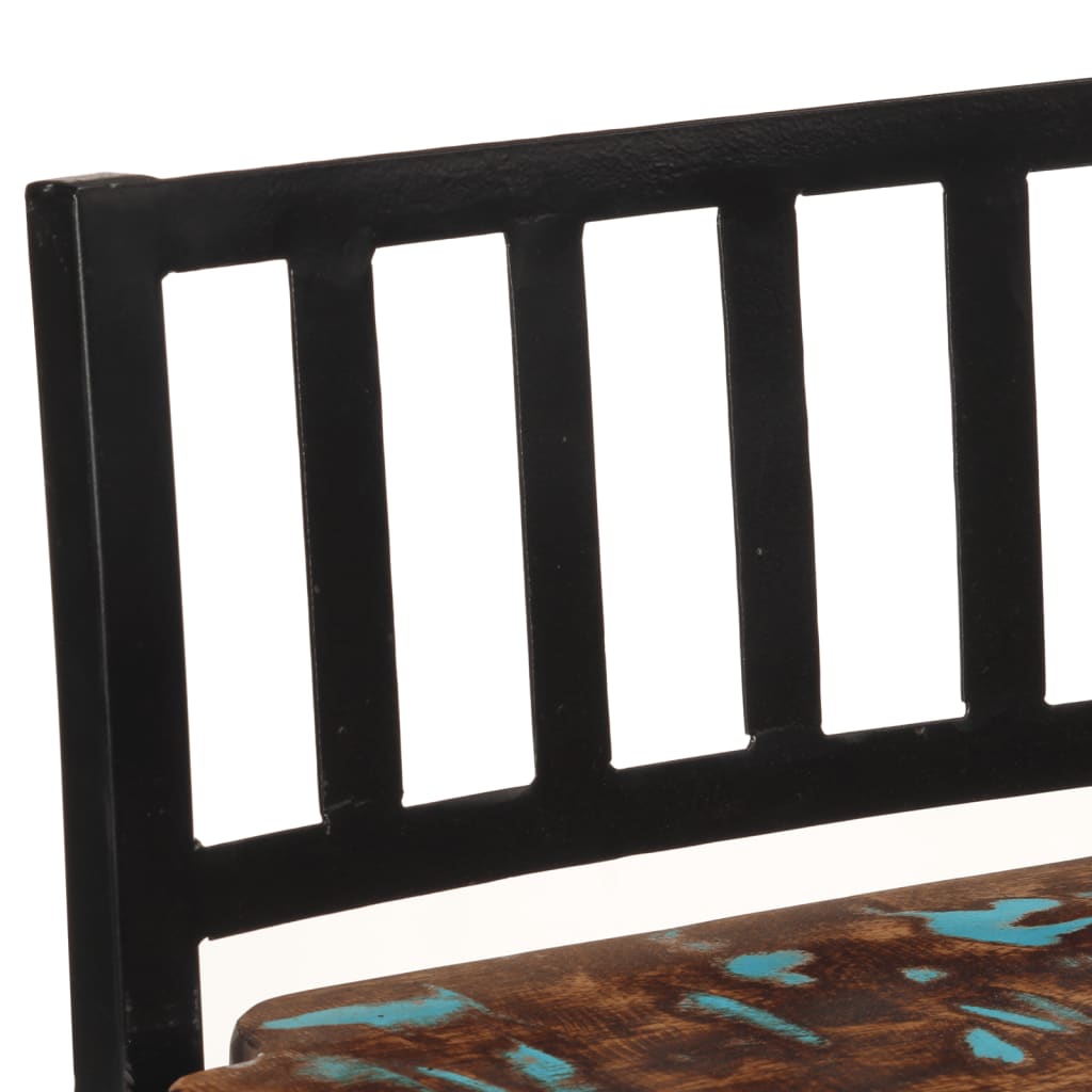 Barstoelen 2 st massief gerecycled hout is nu te koop bij PeponiXL, paradijselijk wonen!