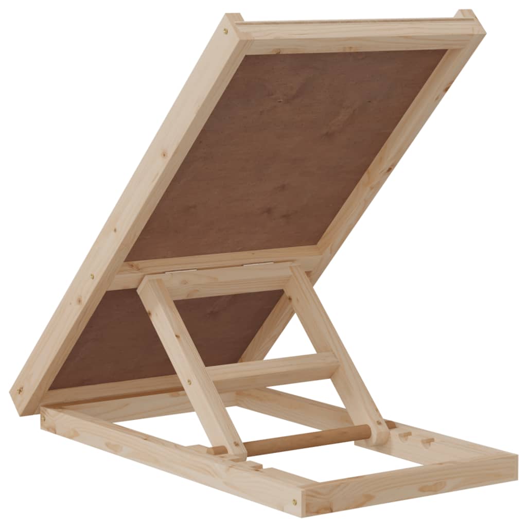 Hondenloopplank 70x35 cm massief vurenhout grijs is nu te koop bij PeponiXL, paradijselijk wonen!
