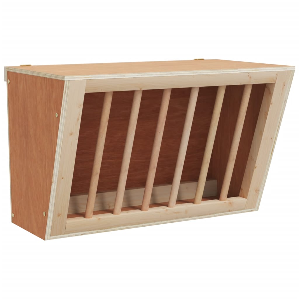 Hooiruif voor konijnen 37x18,5x23 cm massief vurenhout is nu te koop bij PeponiXL, paradijselijk wonen!