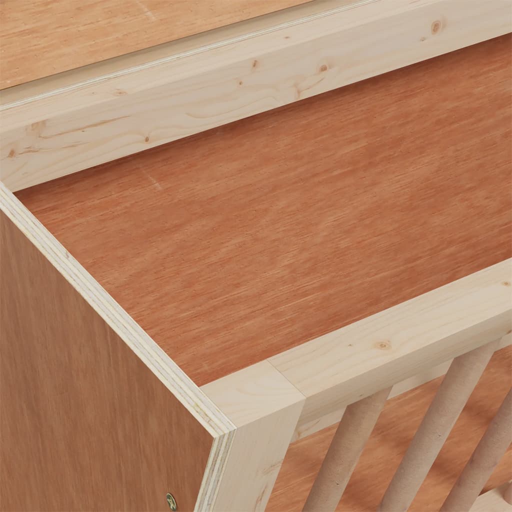 Hooiruif voor konijnen 37x18,5x23 cm massief vurenhout is nu te koop bij PeponiXL, paradijselijk wonen!
