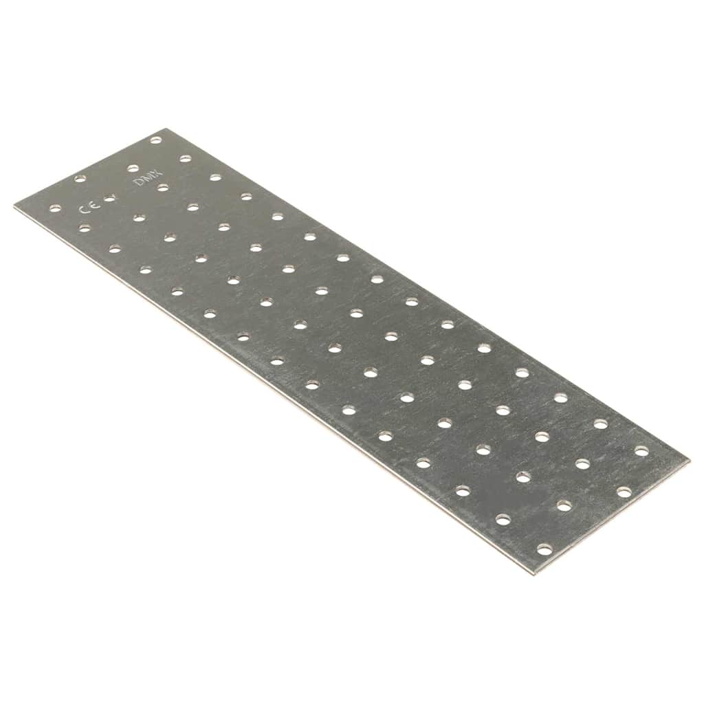 Platen geperforeerd 20 st 2 mm 300x80 mm gegalvaniseerd staal is nu te koop bij PeponiXL, paradijselijk wonen!