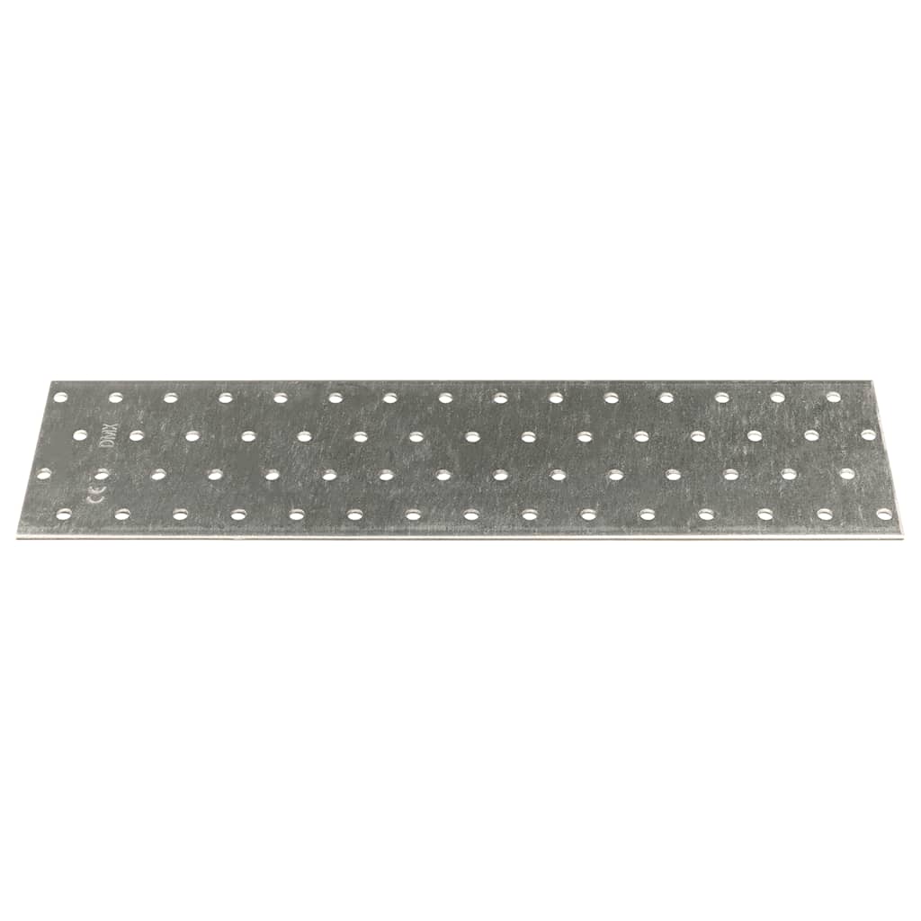 Platen geperforeerd 20 st 2 mm 300x80 mm gegalvaniseerd staal is nu te koop bij PeponiXL, paradijselijk wonen!