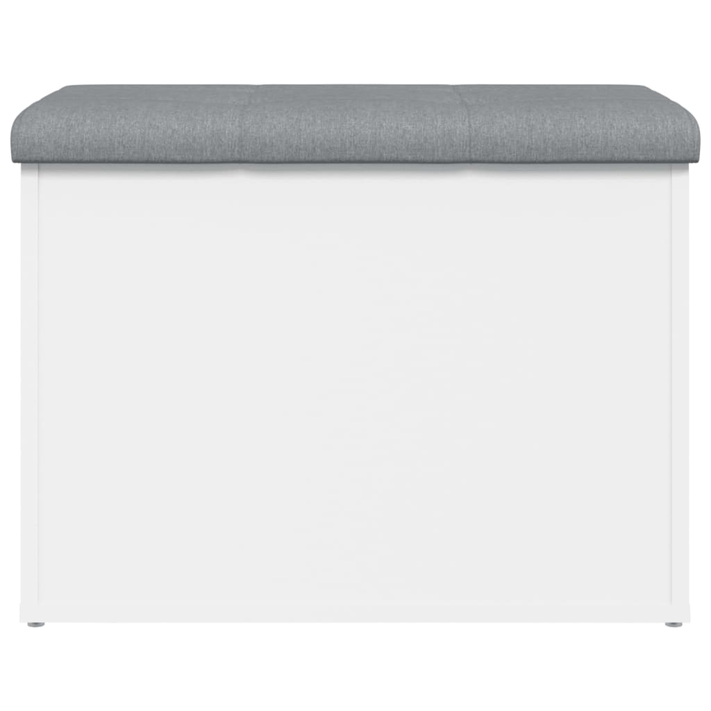 Opbergbank Wit 62x42x45 cm Bewerkt Hout is nu te koop bij PeponiXL, paradijselijk wonen!