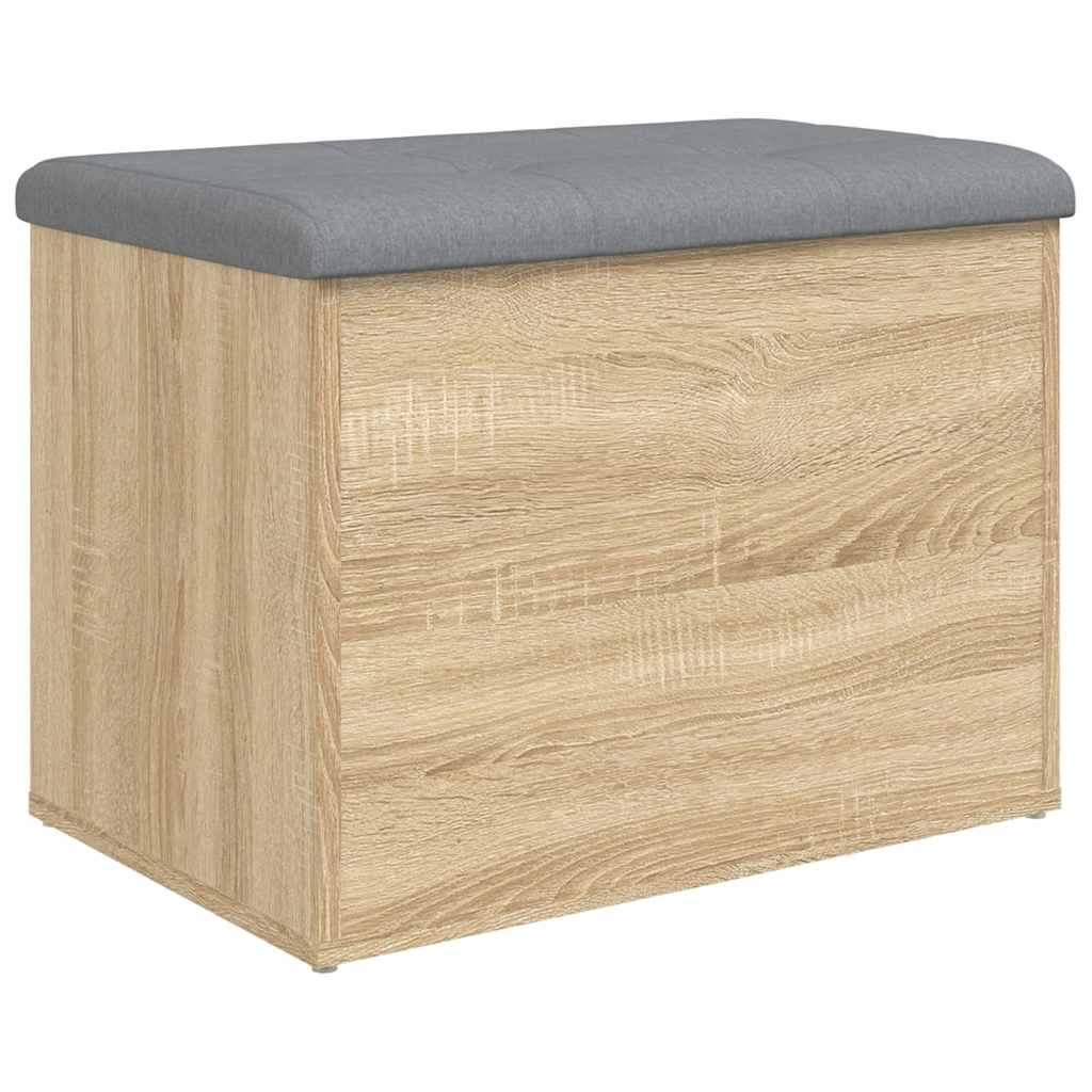 Opbergbank Sonoma Eiken 62x42x45 cm Bewerkt Hout is nu te koop bij PeponiXL, paradijselijk wonen!