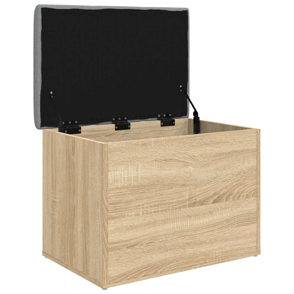 Opbergbank Sonoma Eiken 62x42x45 cm Bewerkt Hout is nu te koop bij PeponiXL, paradijselijk wonen!