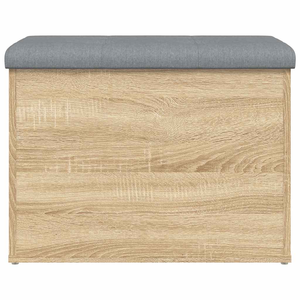 Opbergbank Sonoma Eiken 62x42x45 cm Bewerkt Hout is nu te koop bij PeponiXL, paradijselijk wonen!