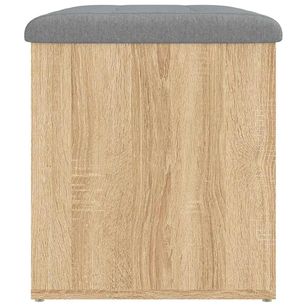 Opbergbank Sonoma Eiken 62x42x45 cm Bewerkt Hout is nu te koop bij PeponiXL, paradijselijk wonen!