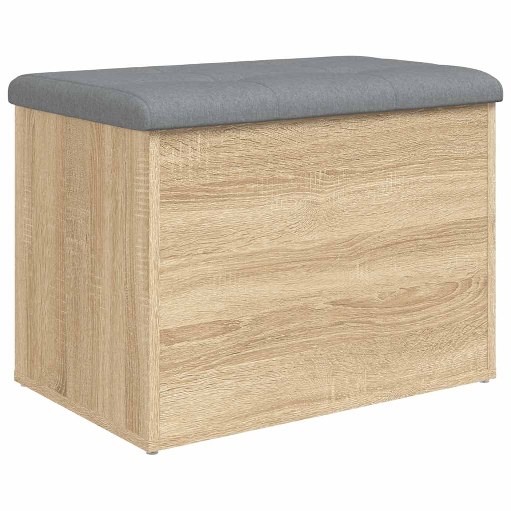 Opbergbank Sonoma Eiken 62x42x45 cm Bewerkt Hout is nu te koop bij PeponiXL, paradijselijk wonen!