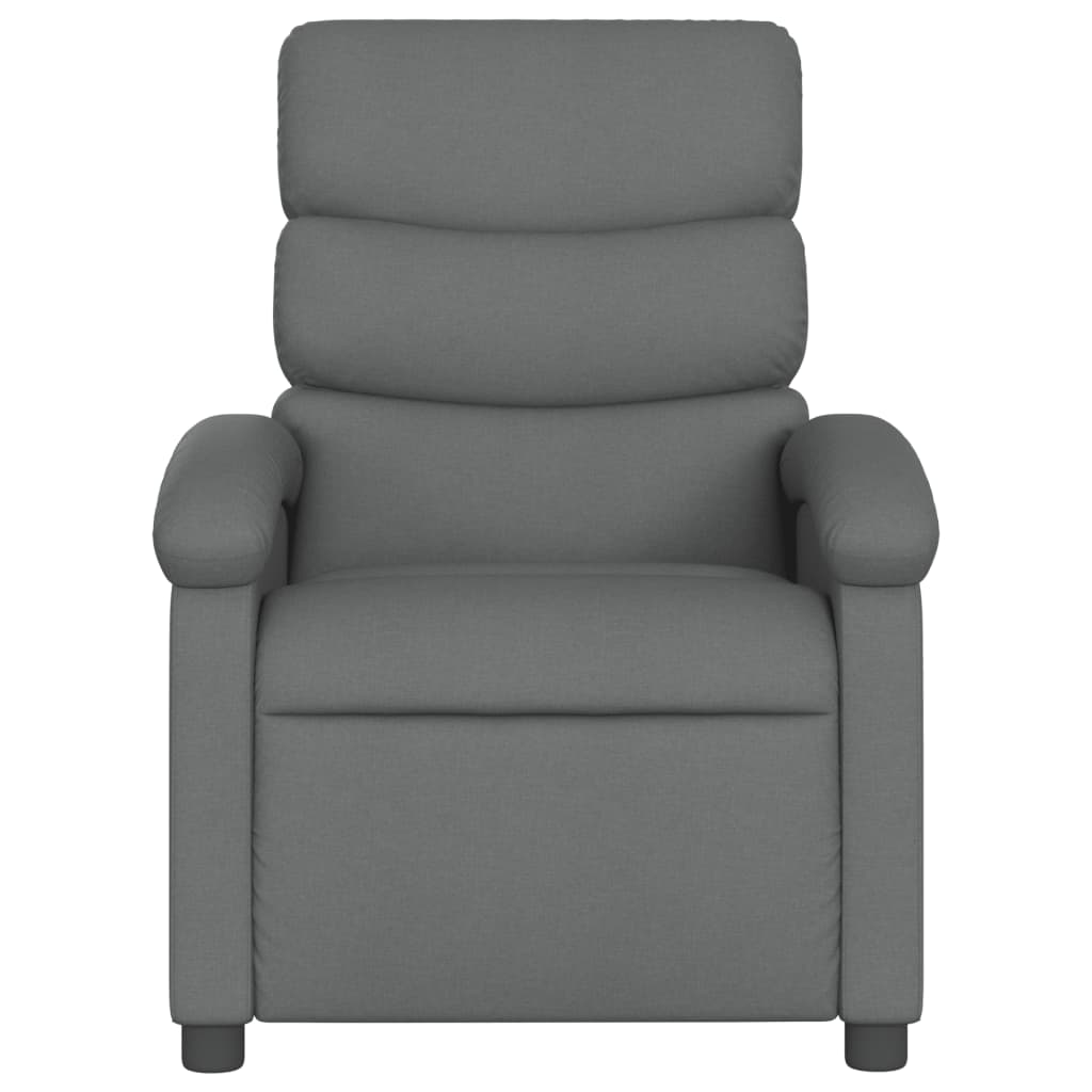 Fauteuil elektrisch verstelbaar stof donkergrijs is nu te koop bij PeponiXL, paradijselijk wonen!