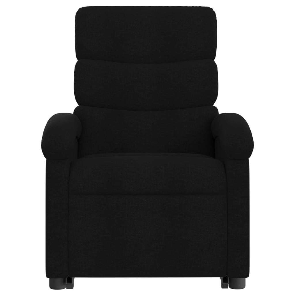 Sta-op-massagestoel verstelbaar stof zwart is nu te koop bij PeponiXL, paradijselijk wonen!