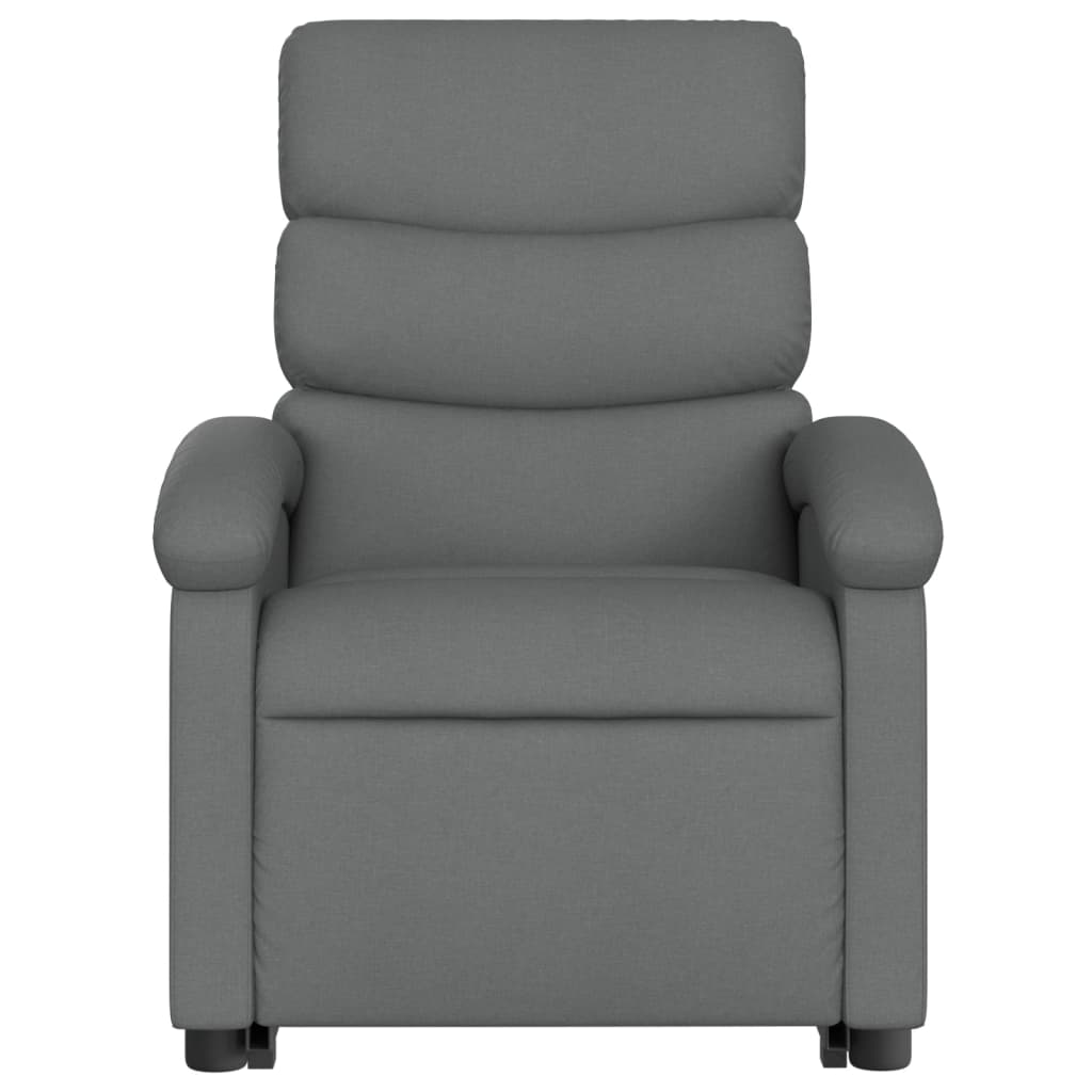 Sta-op-massagestoel elektrisch verstelbaar stof donkergrijs is nu te koop bij PeponiXL, paradijselijk wonen!