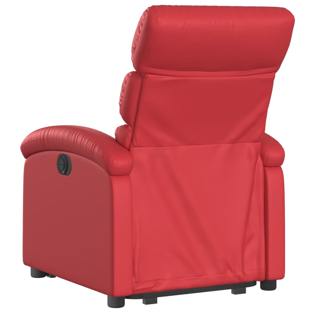 Sta-op-massagestoel verstelbaar kunstleer rood is nu te koop bij PeponiXL, paradijselijk wonen!