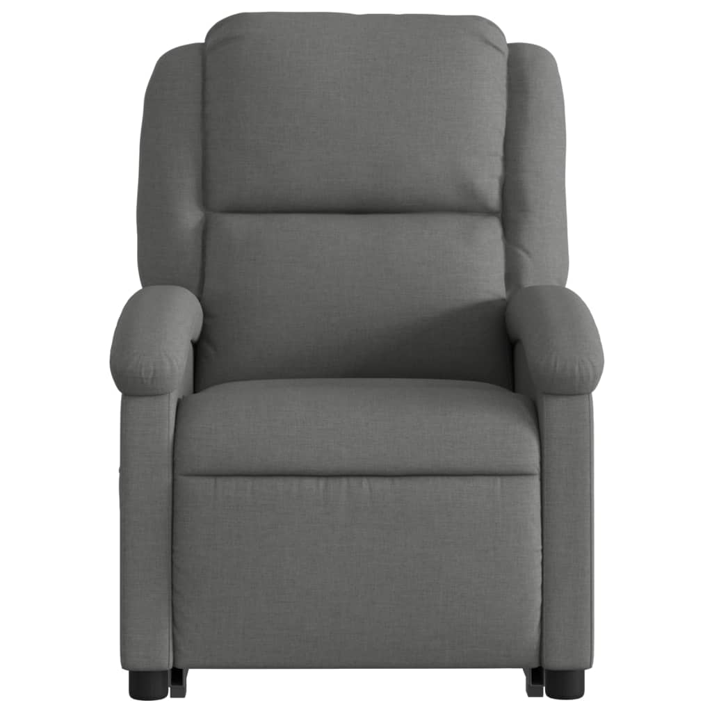 Sta-op-massagestoel elektrisch verstelbaar stof donkergrijs is nu te koop bij PeponiXL, paradijselijk wonen!