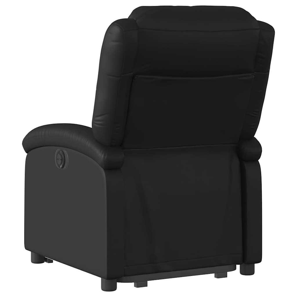 Sta-op-stoel kunstleer zwart is nu te koop bij PeponiXL, paradijselijk wonen!
