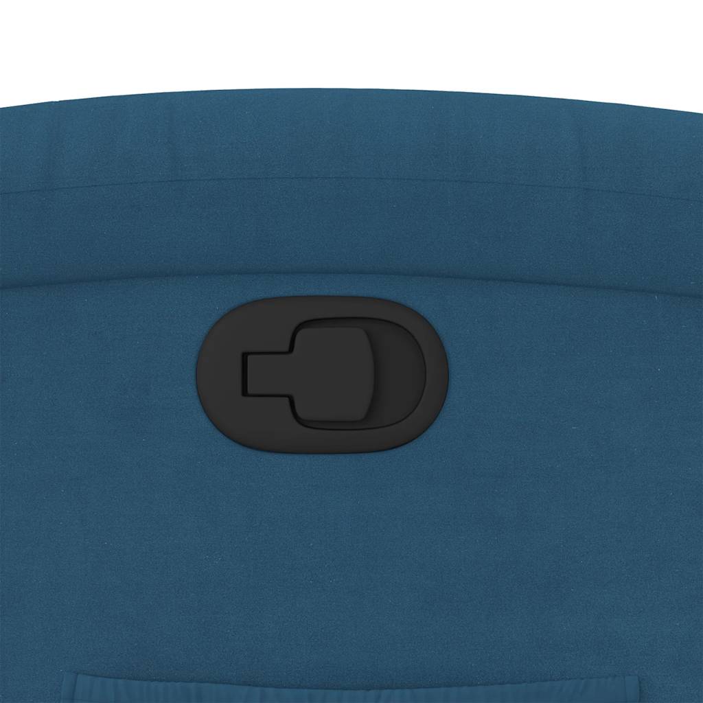 Sta-opstoel fluweel blauw is nu te koop bij PeponiXL, paradijselijk wonen!