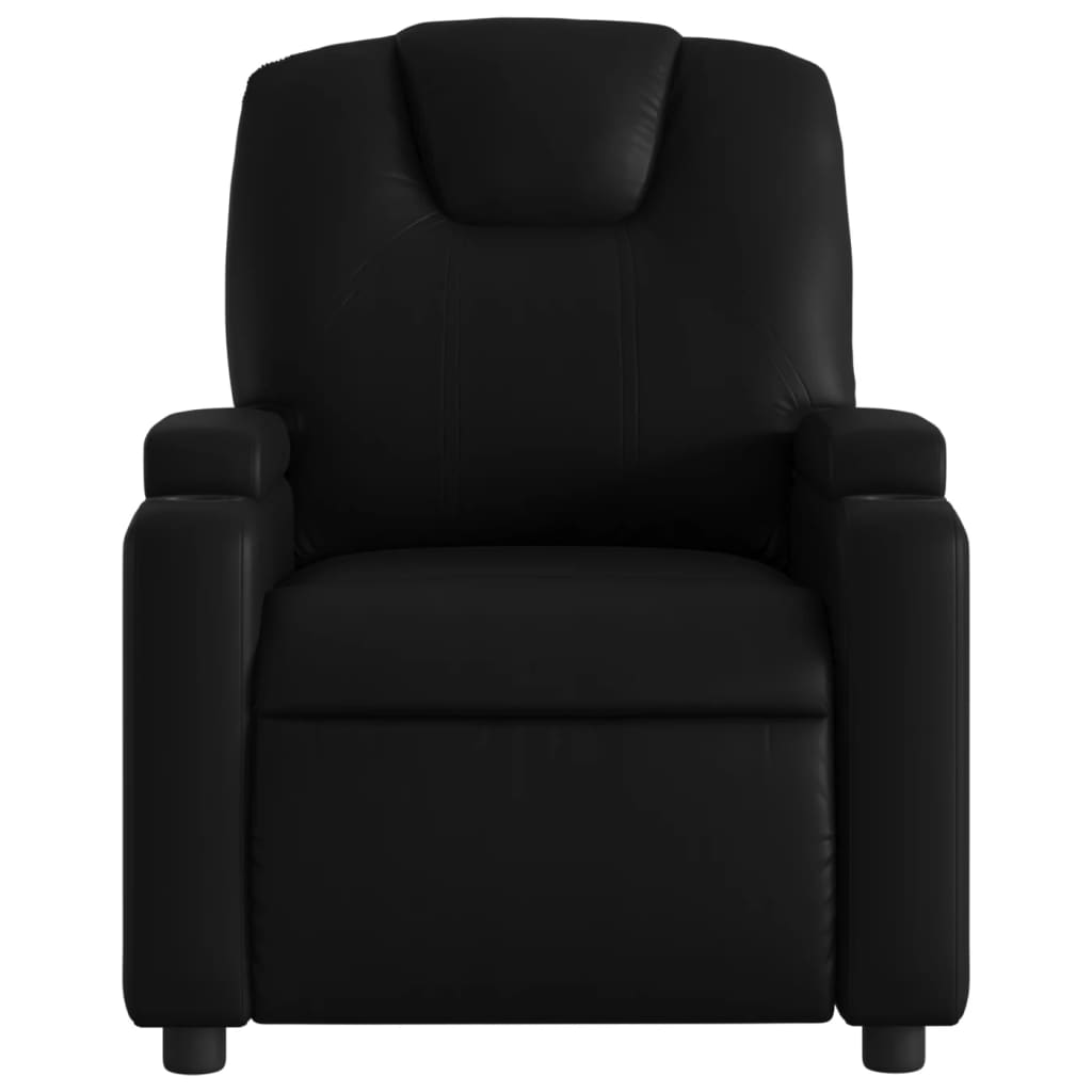 Massagestoel verstelbaar elektrisch kunstleer zwart is nu te koop bij PeponiXL, paradijselijk wonen!