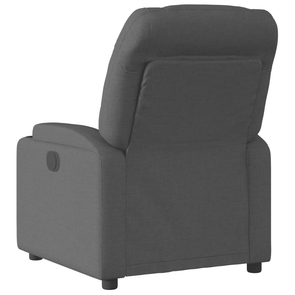 Fauteuil verstelbaar elektrisch stof zwart is nu te koop bij PeponiXL, paradijselijk wonen!