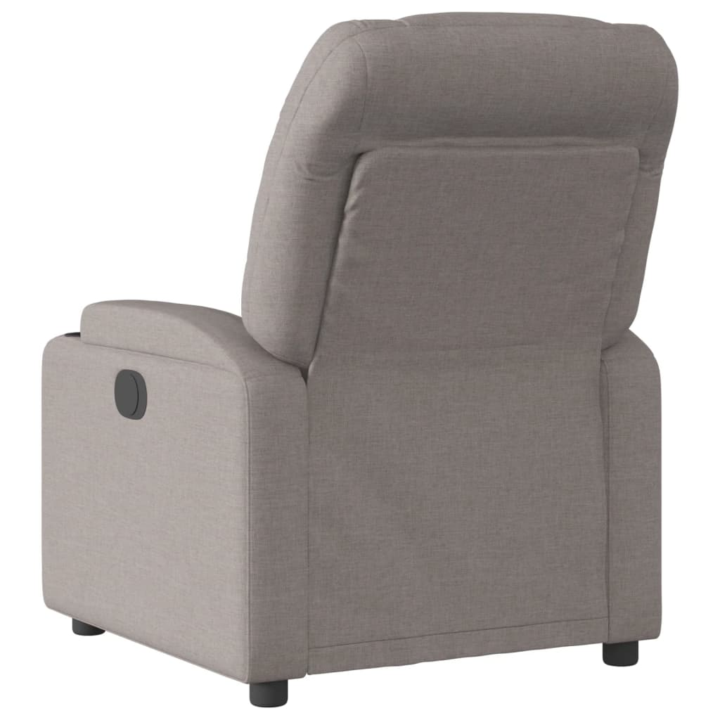 Fauteuil verstelbaar elektrisch stof taupe is nu te koop bij PeponiXL, paradijselijk wonen!