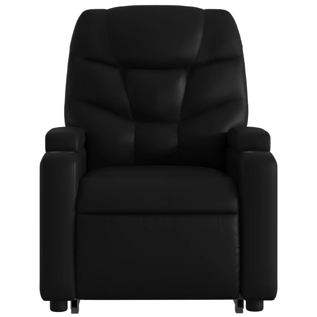 Sta-op-massagestoel verstelbaar kunstleer zwart is nu te koop bij PeponiXL, paradijselijk wonen!
