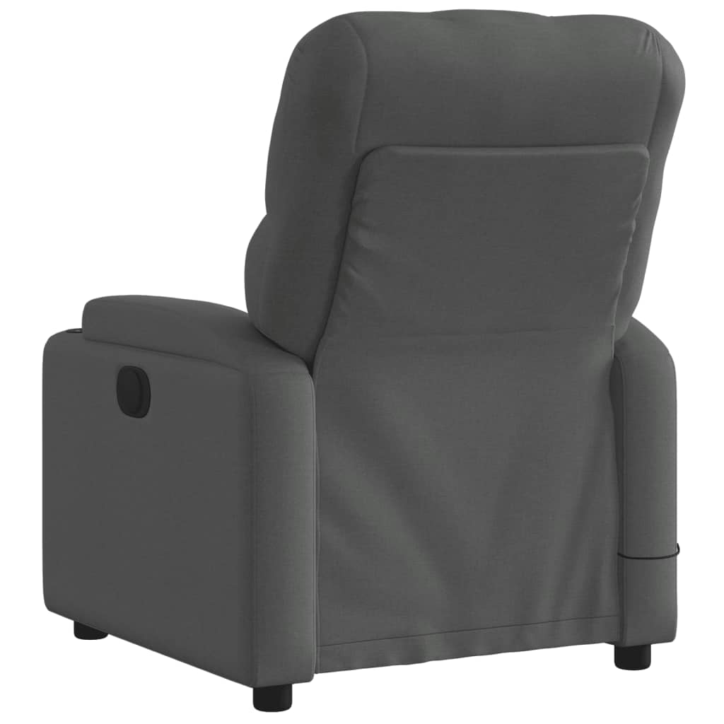 Massagestoel elektrisch verstelbaar stof donkergrijs is nu te koop bij PeponiXL, paradijselijk wonen!