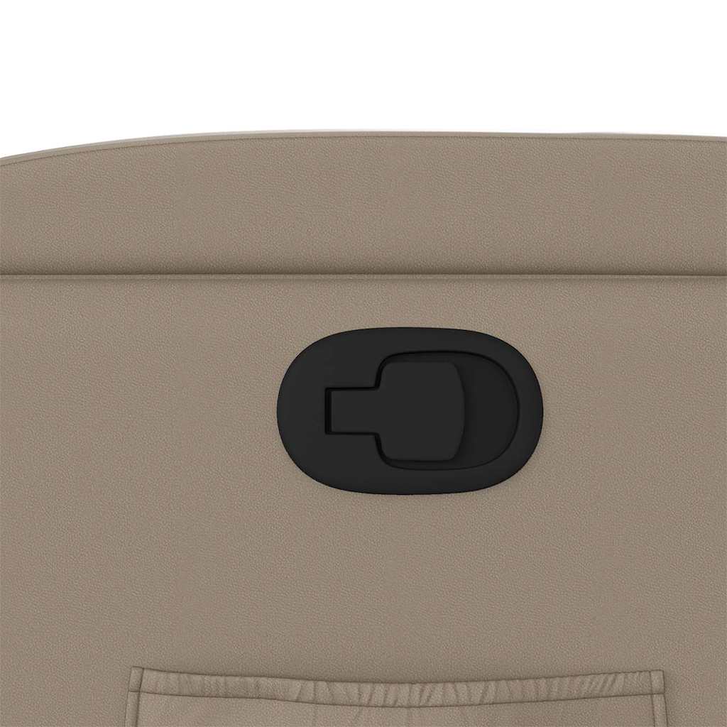 Sta-op-stoel kunstleer cappuccinokleurig is nu te koop bij PeponiXL, paradijselijk wonen!