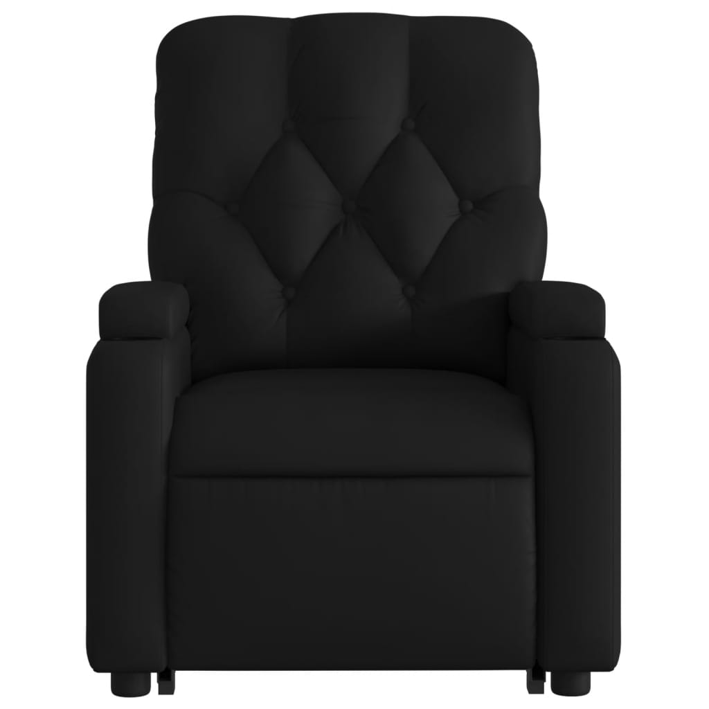 Sta-op-massagestoel verstelbaar kunstleer zwart is nu te koop bij PeponiXL, paradijselijk wonen!