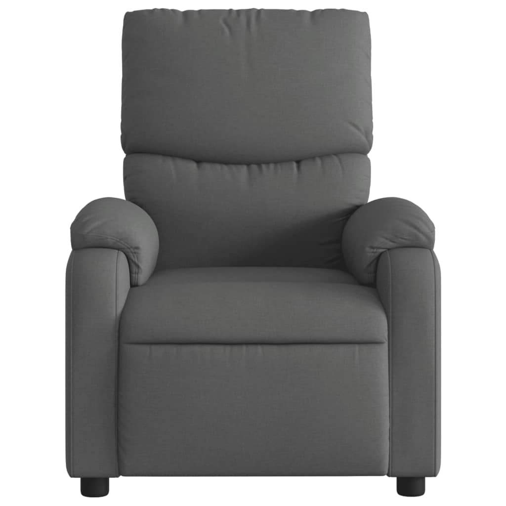 Fauteuil elektrisch verstelbaar stof donkergrijs is nu te koop bij PeponiXL, paradijselijk wonen!