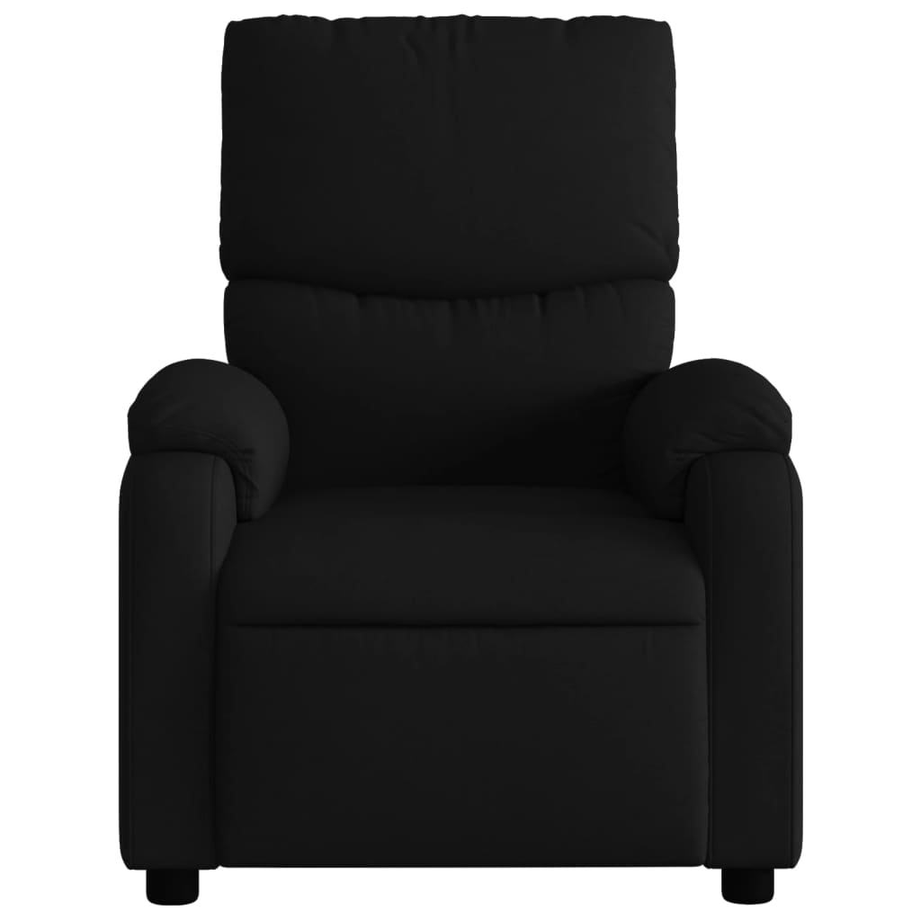 Fauteuil verstelbaar elektrisch stof zwart is nu te koop bij PeponiXL, paradijselijk wonen!