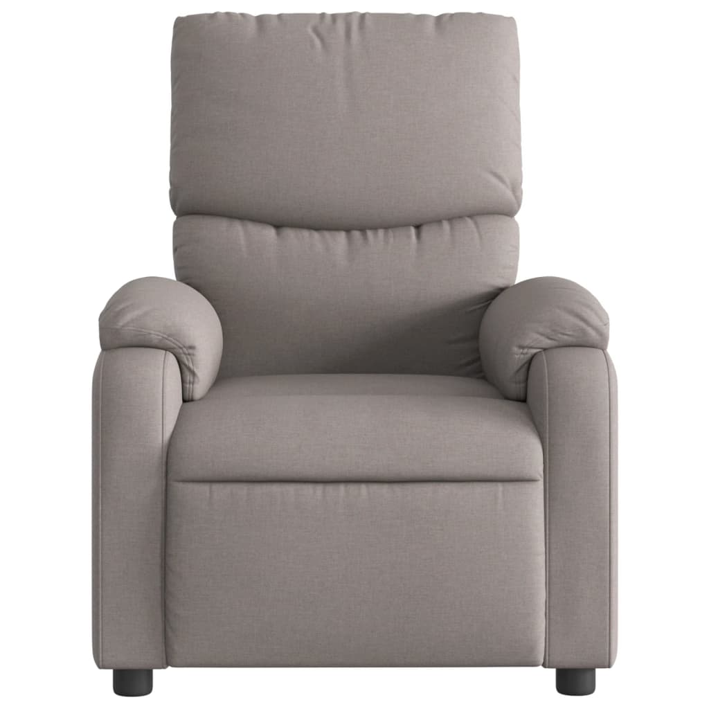 Fauteuil verstelbaar elektrisch stof taupe is nu te koop bij PeponiXL, paradijselijk wonen!