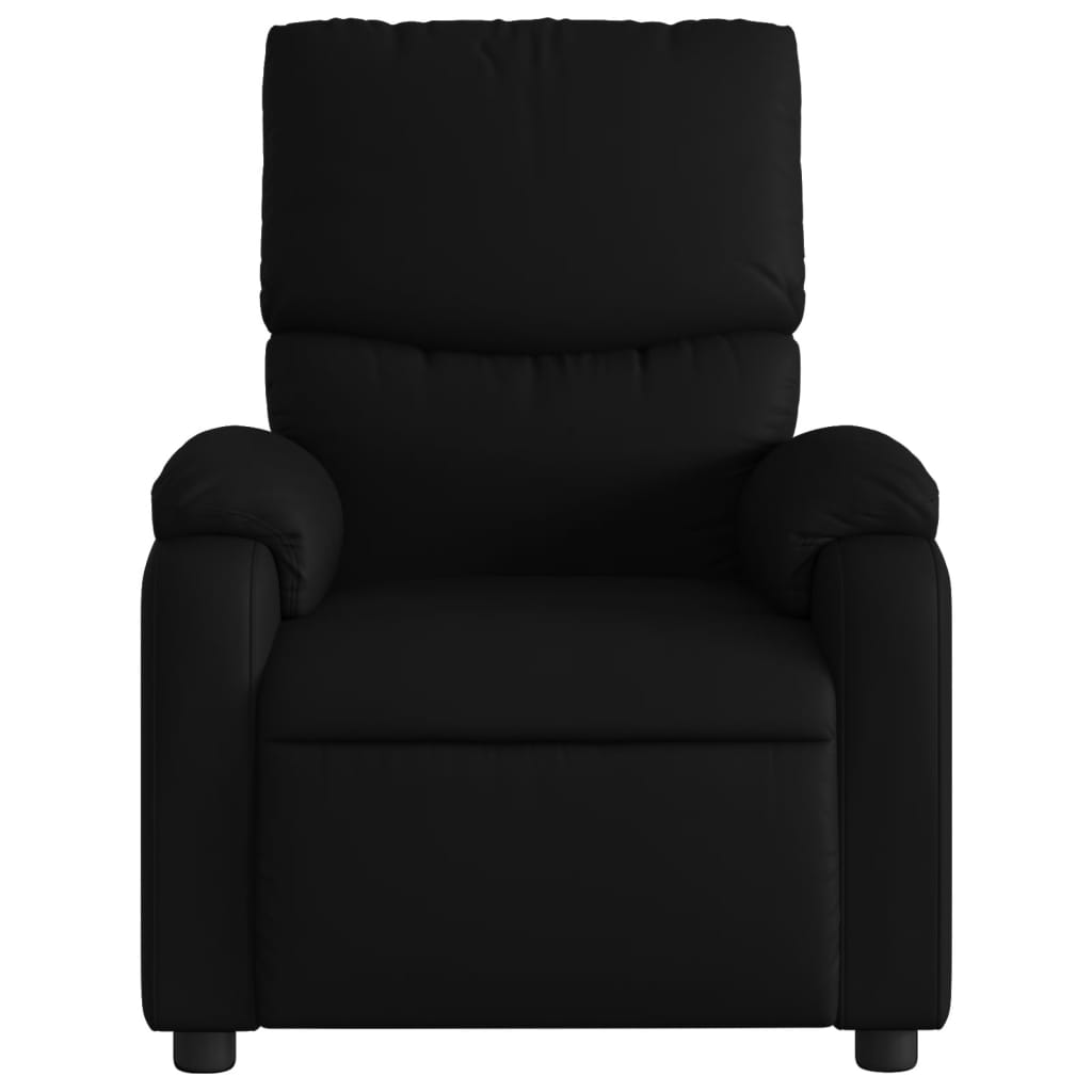 Massagestoel verstelbaar elektrisch kunstleer zwart is nu te koop bij PeponiXL, paradijselijk wonen!