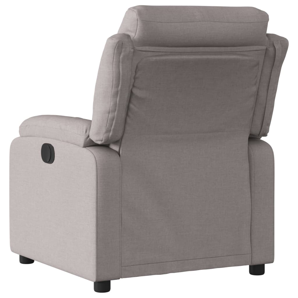 Fauteuil verstelbaar elektrisch stof taupe is nu te koop bij PeponiXL, paradijselijk wonen!