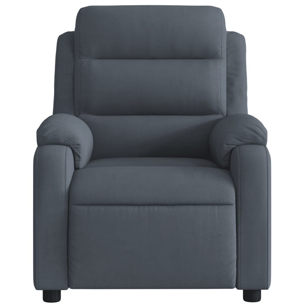 Fauteuil elektrisch verstelbaar stof donkergrijs is nu te koop bij PeponiXL, paradijselijk wonen!