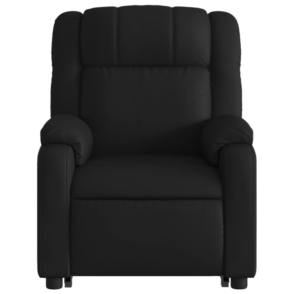 Sta-op-massagestoel verstelbaar kunstleer zwart is nu te koop bij PeponiXL, paradijselijk wonen!