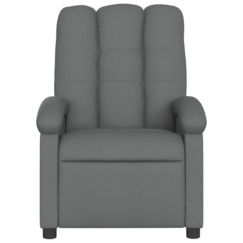Relaxfauteuil Donkergrijze Stof is nu te koop bij PeponiXL, paradijselijk wonen!