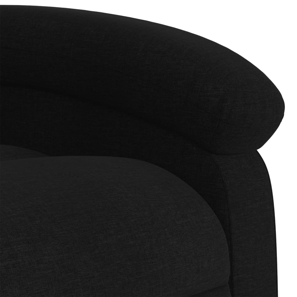 Relaxfauteuil Zwarte Stof is nu te koop bij PeponiXL, paradijselijk wonen!