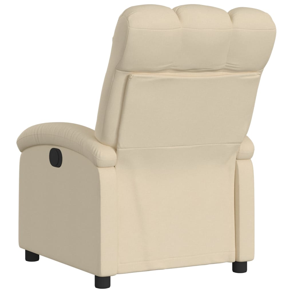 Relaxfauteuil Crème Stof is nu te koop bij PeponiXL, paradijselijk wonen!
