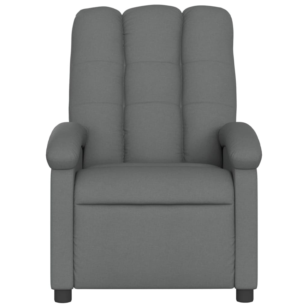 Massagestoel in donkergrijze stof is nu te koop bij PeponiXL, paradijselijk wonen!