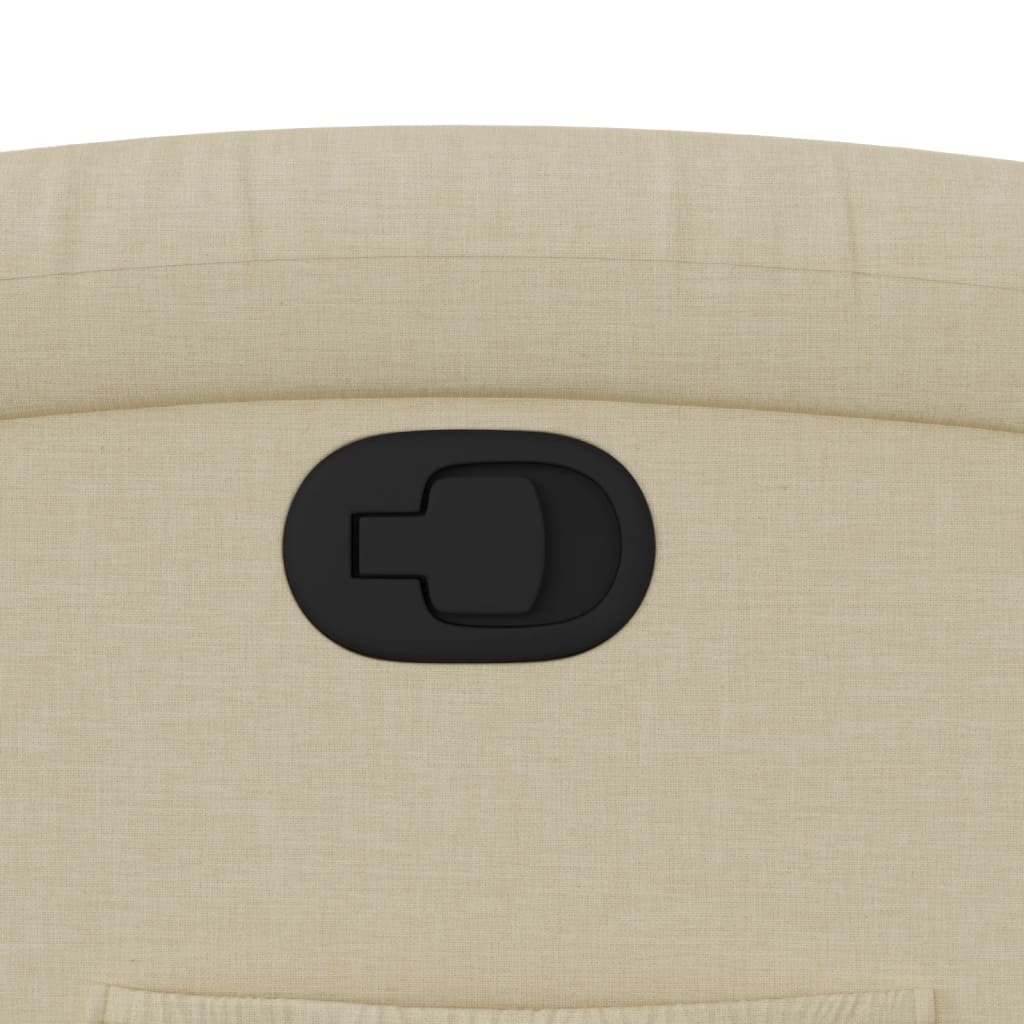 Relaxfauteuil crème stof is nu te koop bij PeponiXL, paradijselijk wonen!
