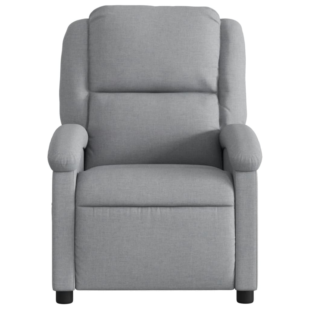 Massagestoel met lichtgrijze stof is nu te koop bij PeponiXL, paradijselijk wonen!