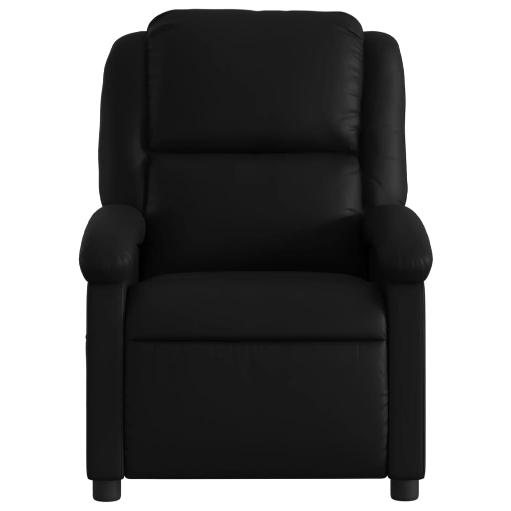 Massagestoel van zwart kunstleer is nu te koop bij PeponiXL, paradijselijk wonen!
