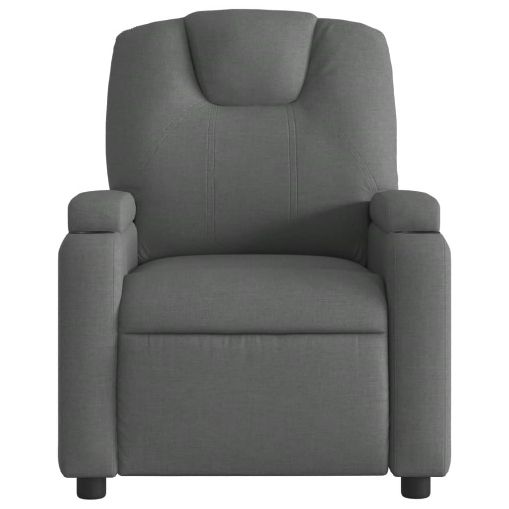 Relaxfauteuil Donkergrijze Stof is nu te koop bij PeponiXL, paradijselijk wonen!