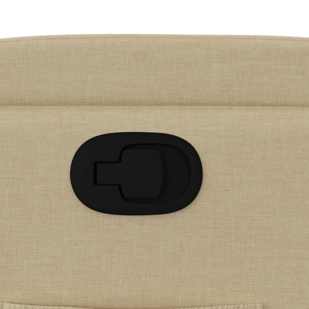 Relaxfauteuil Crème Stof is nu te koop bij PeponiXL, paradijselijk wonen!