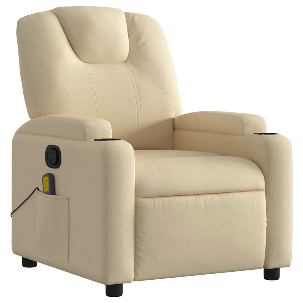 Massagestoel Crème Stof is nu te koop bij PeponiXL, paradijselijk wonen!