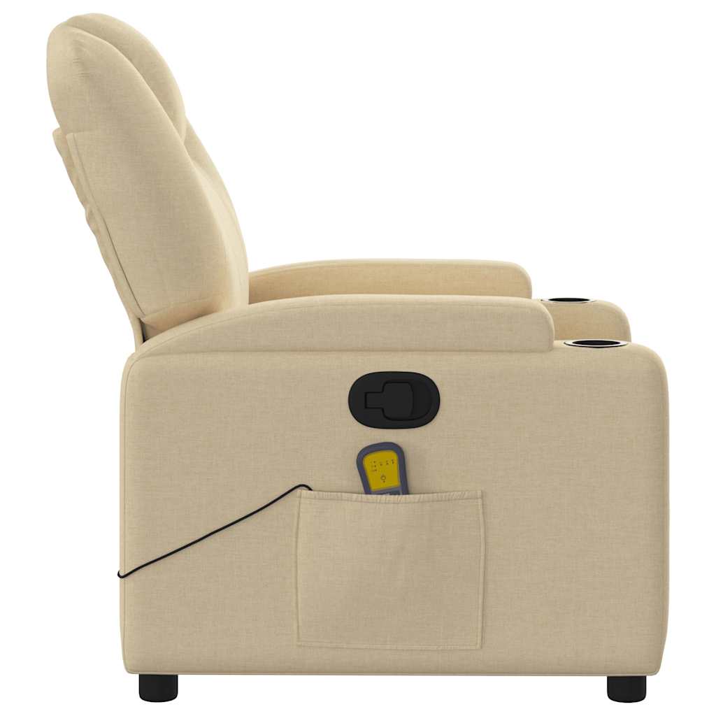Massagestoel Crème Stof is nu te koop bij PeponiXL, paradijselijk wonen!