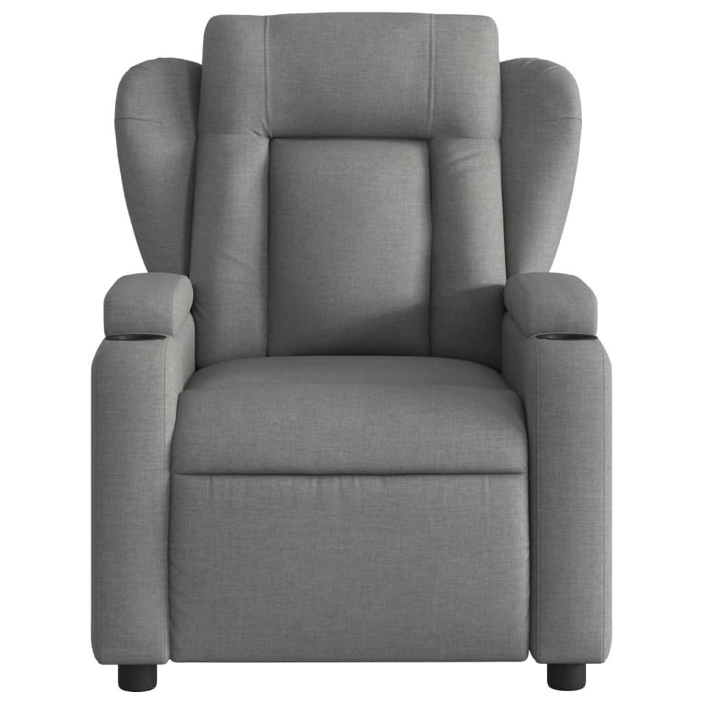 Relaxfauteuil Donkergrijze Stof is nu te koop bij PeponiXL, paradijselijk wonen!