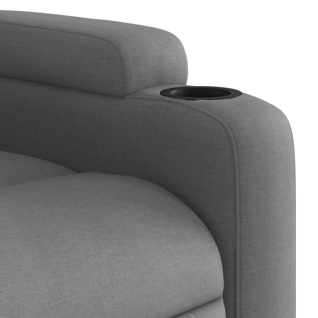 Relaxfauteuil Donkergrijze Stof is nu te koop bij PeponiXL, paradijselijk wonen!