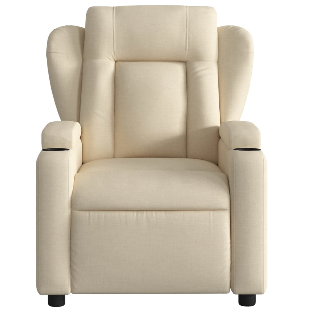 Relaxfauteuil Crème Stof is nu te koop bij PeponiXL, paradijselijk wonen!